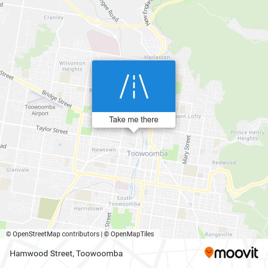 Hamwood Street map