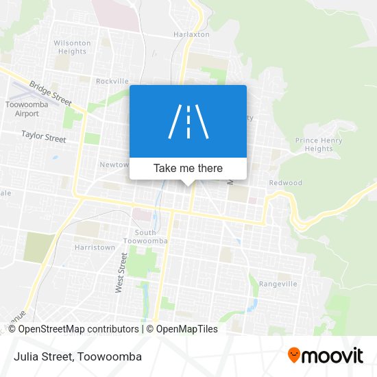 Julia Street map