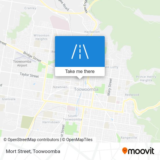Mort Street map