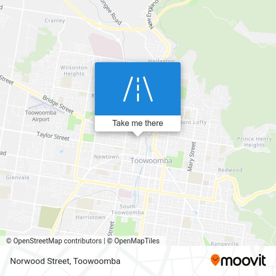 Norwood Street map