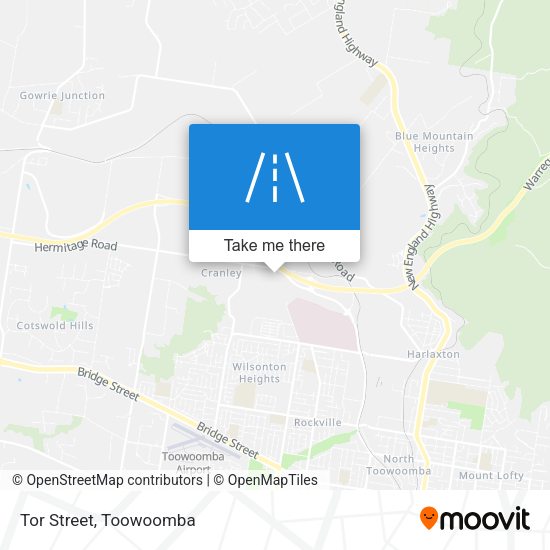 Tor Street map