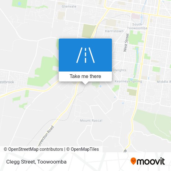 Clegg Street map