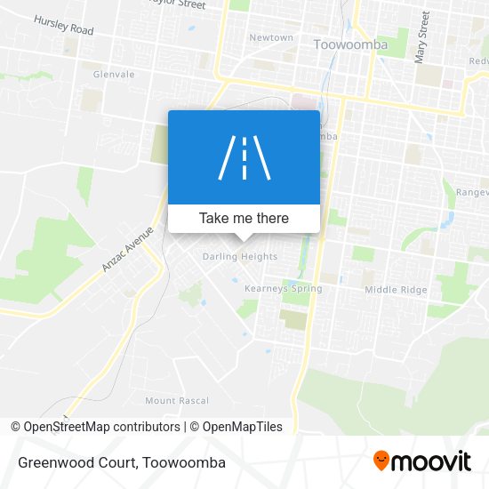 Greenwood Court map