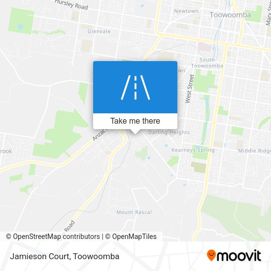 Jamieson Court map