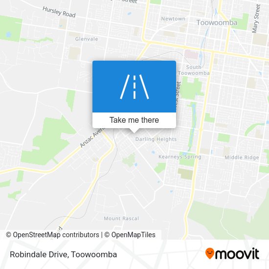 Robindale Drive map