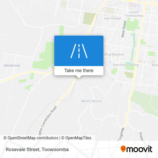 Rosevale Street map