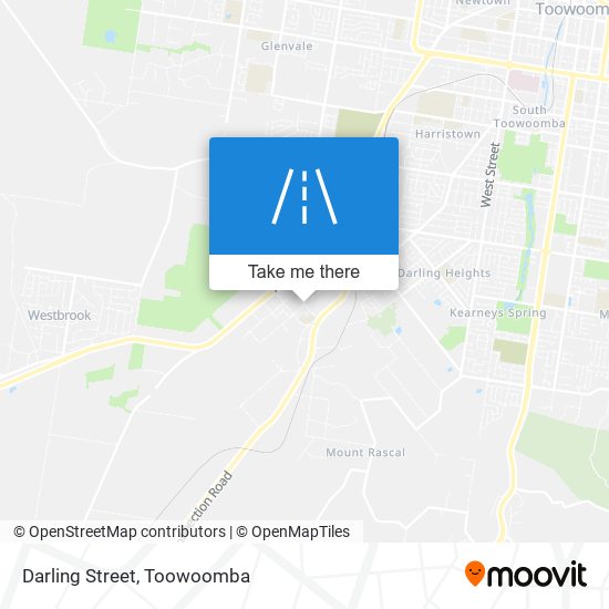 Darling Street map