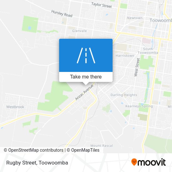 Rugby Street map