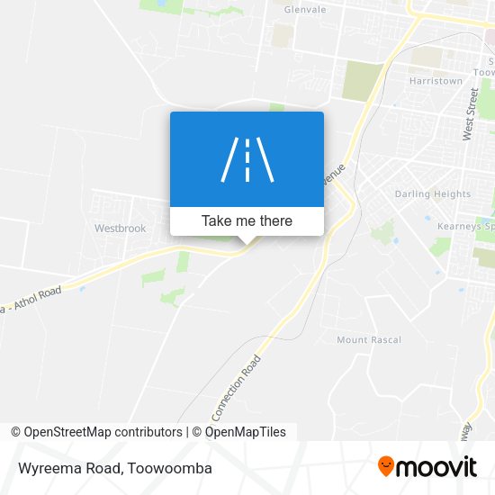 Wyreema Road map