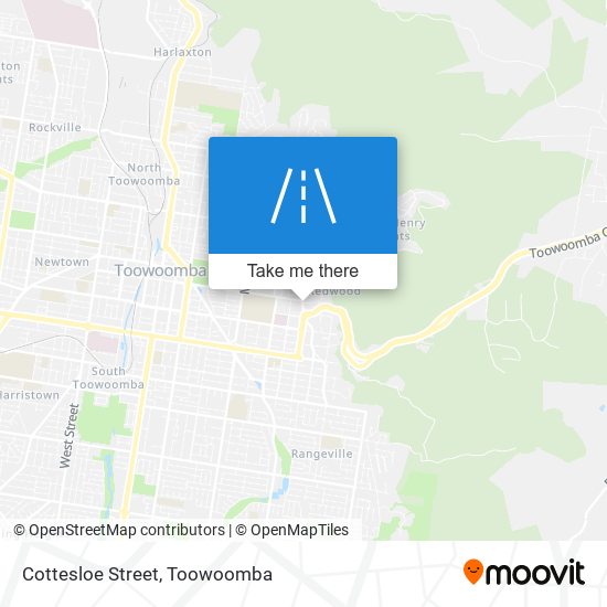 Cottesloe Street map