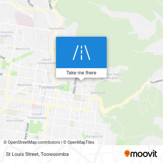 St Louis Street map