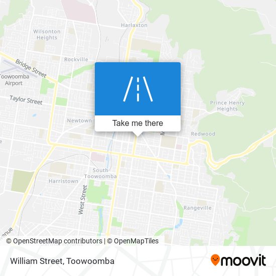 Mapa William Street