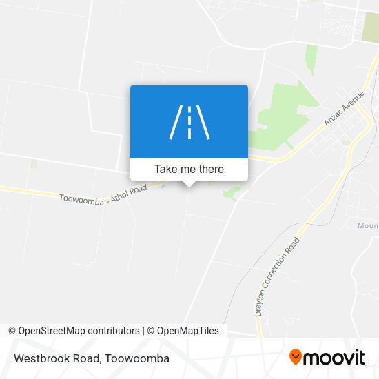 Westbrook Road map