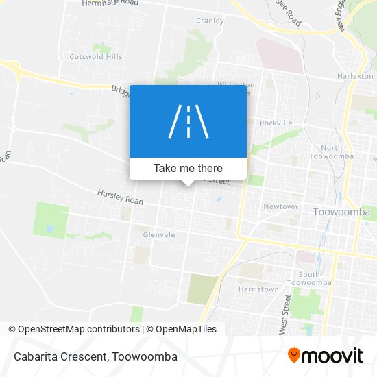 Cabarita Crescent map