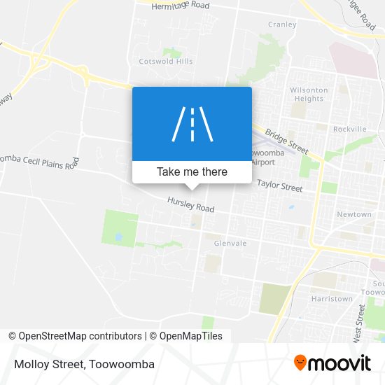 Molloy Street map