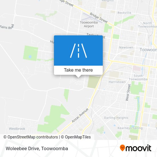 Woleebee Drive map
