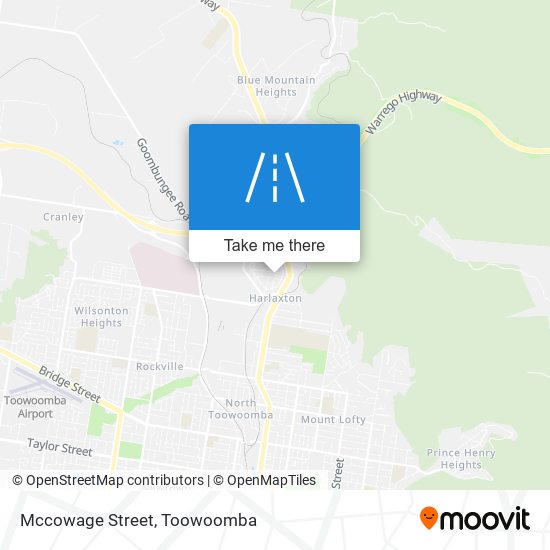 Mccowage Street map