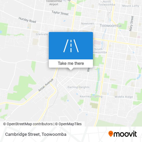 Cambridge Street map