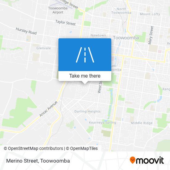 Merino Street map