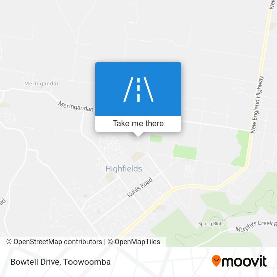 Bowtell Drive map