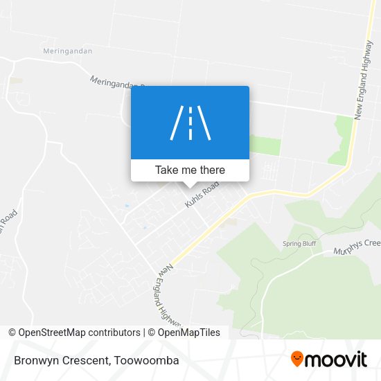 Bronwyn Crescent map