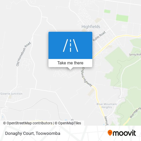 Donaghy Court map