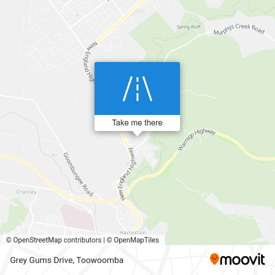 Grey Gums Drive map