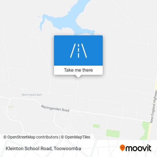 Kleinton School Road map