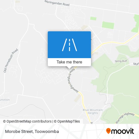 Morobe Street map