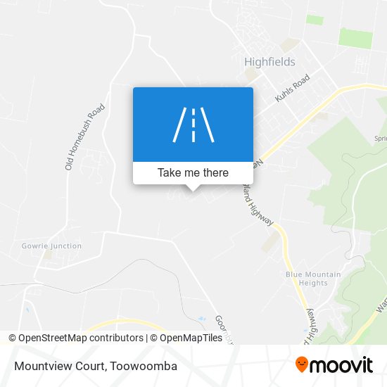 Mountview Court map