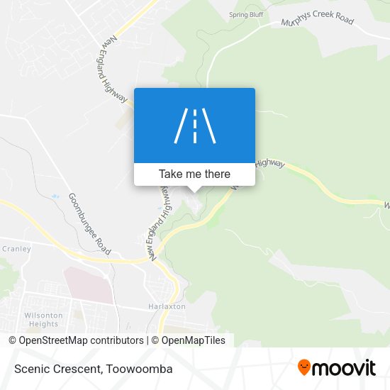 Scenic Crescent map