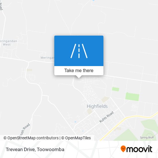 Mapa Trevean Drive