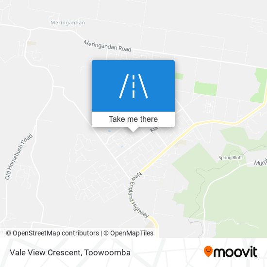 Mapa Vale View Crescent