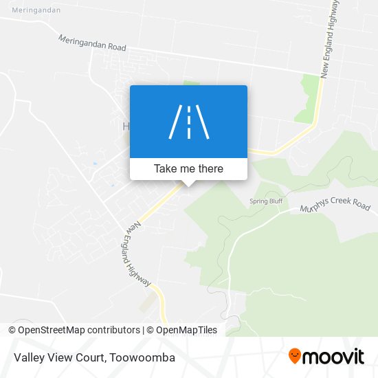 Valley View Court map