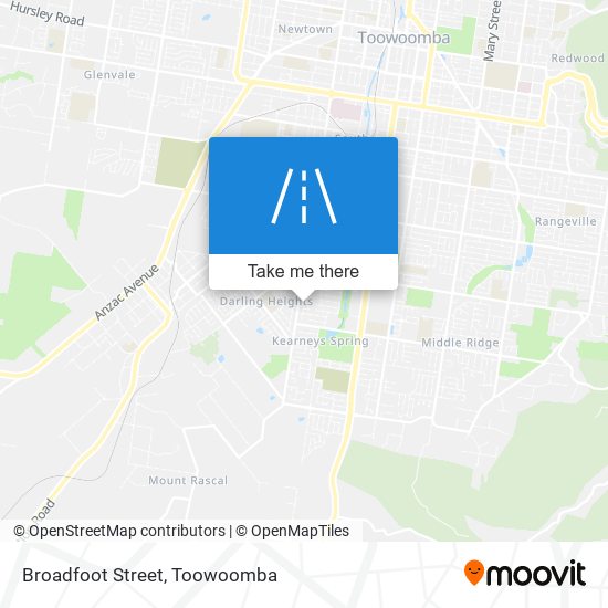 Broadfoot Street map