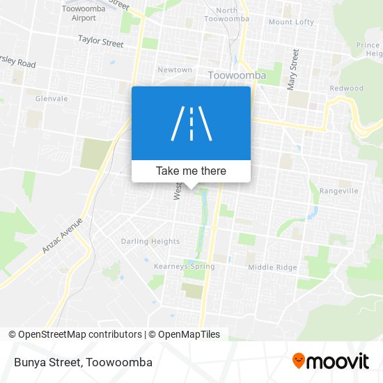 Bunya Street map