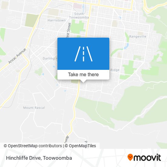 Hinchliffe Drive map