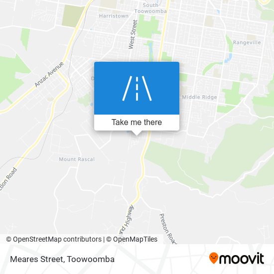 Meares Street map