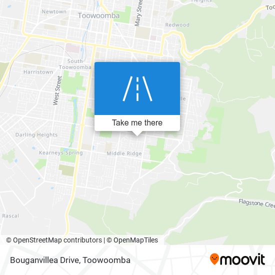 Bouganvillea Drive map