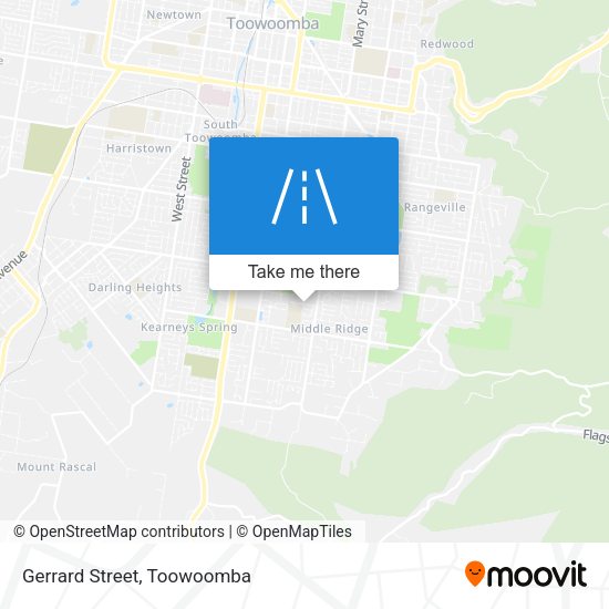 Gerrard Street map
