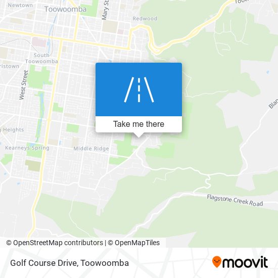 Golf Course Drive map