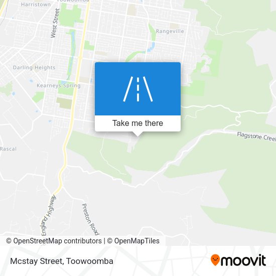Mcstay Street map
