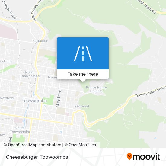 Cheeseburger map