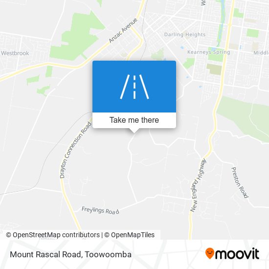 Mount Rascal Road map