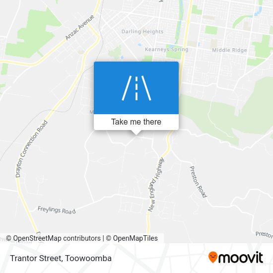 Trantor Street map