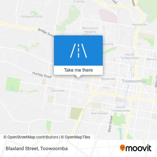 Blaxland Street map