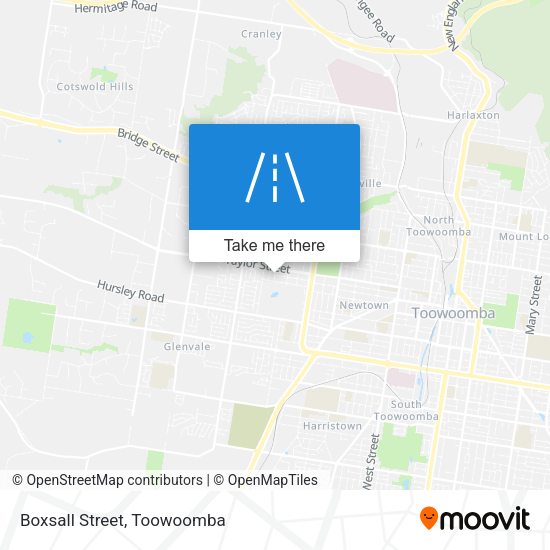 Boxsall Street map