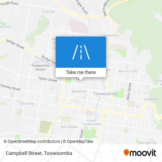 Campbell Street map