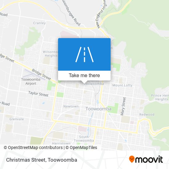 Christmas Street map