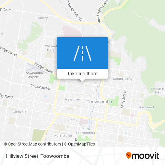 Hillview Street map